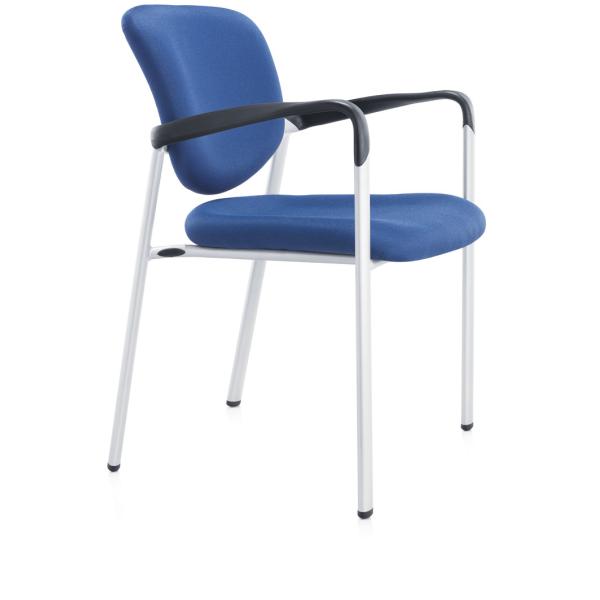 Pneumatic Mesh Stackable Meeting Chairs For Conference Room