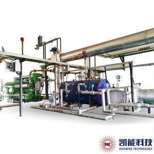Horizontal 1000kw Generator Set Waste Heat Boiler