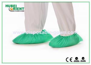 China Factory Use Waterproof Free Size Colorful Disposable Use Plastic CPE Shoe Cover Disposable on sale