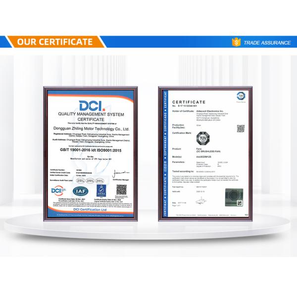 2500RPM 2.4W External PC Fan For Computer Cooling 90X90X25MM