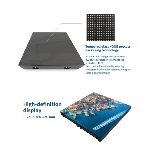 Customization IP65 High Protection Rgb Leds Stage & Cube Advertising Indoor And Outdoor 500*500mm Led Dance Floor Digital Display Screens