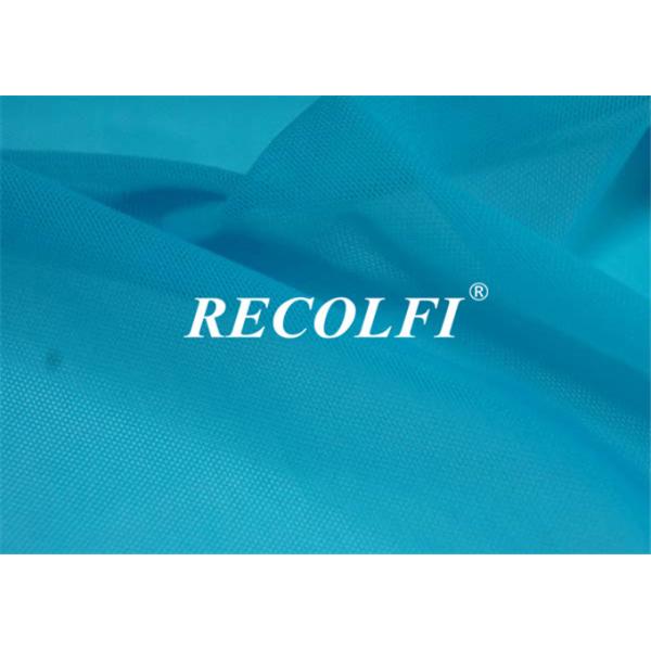 Repreve Stretch Power Plain Activewear Knit Fabric Jersey Eco Olympus Xtra Life Lycra