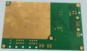 Quality 10 Layer Gold Immersion Rigid PCB Board Layout HASL 1OZ Squre For Industrial Control for sale