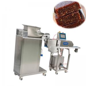 Quality 0.75kw Energy Bar Manufacturing Machine 10pcs/Min Energy Bar Extruder for sale