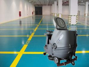 Quality Cleaning Company Washer Scrubber Dryer Machines , Hard Ground Walk Behind Floor Scrubbers for sale