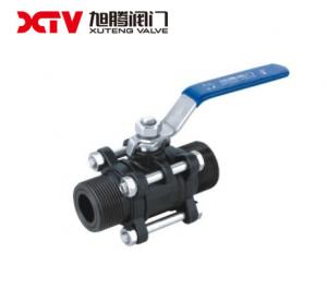Quality 1.000kg Package Gross Weight US 3-PCS External Thread Ball Valve Q21F for Industrial for sale