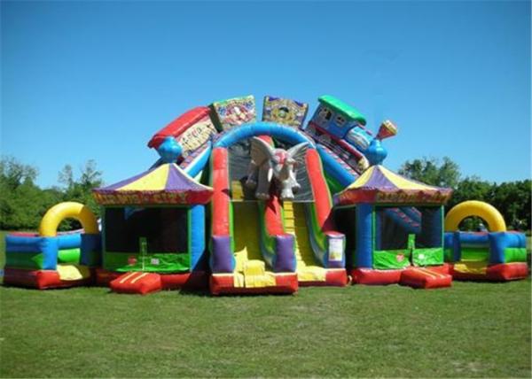 Jumping Bouncy Castle Playground Puncture Proof Children Protective With