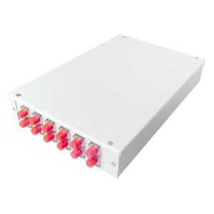 Buy cheap FC/SC/ST 12 Port Fiber Termination Box Wall Mount Splicing Metal Steel Grey from wholesalers