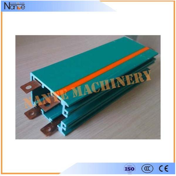 4 Poles Conductor Rail System Enclosed Insulated Conductor Bar PVC Housing