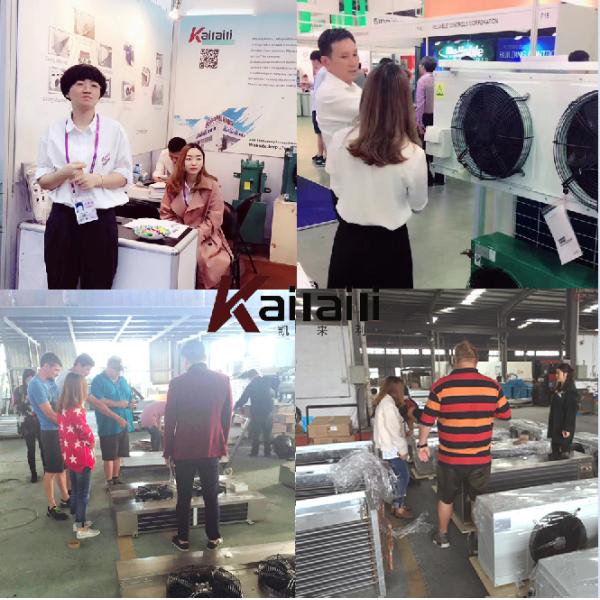 10HP Copeland Semi Hermetic Compressor Fin Type Air Cooled Condensing Unit