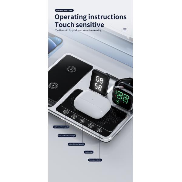 Four In One Multifunctional Wireless Charger For IPhone 15 14 13 12 11 Pro & Max Series