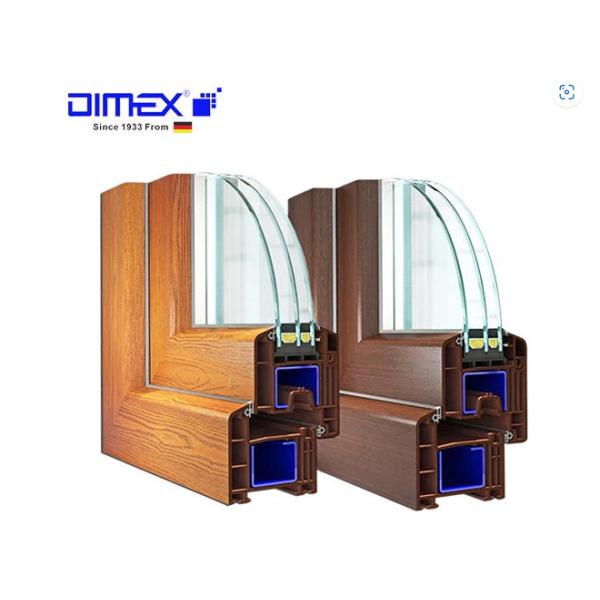 Dimex Edelweiss E90 Passive UPVC Window Profiles For Construction