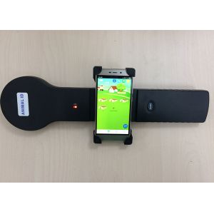 Intelligent Microchip Rfid Reader Work With Mobile Phone , Rfid Cattle Tag