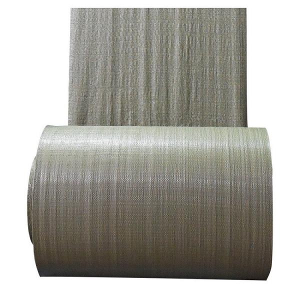 Gray Sub Bright Yellow Woven Roll 100% Virgin PP Tubular 1200D