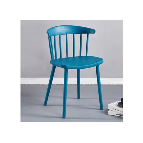 20kg Coloured Plastic Dining Chairs Non Toxic PP Polyethylene