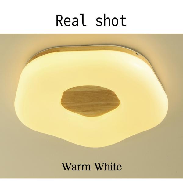 Modern Ceiling Lamp LED 24W 36W Flower Shape Ceiling Lights For Bedroom Living Dining Room wooden ceiling lamp(WH-WA-56)