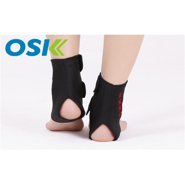 Adjustable Self Heating Tourmaline Elastic Ankle Support With Compression Strap