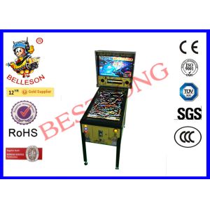 Quality Yellow Home Pinball Machines , Simpsons Family Coin Op Arcade Machines for sale