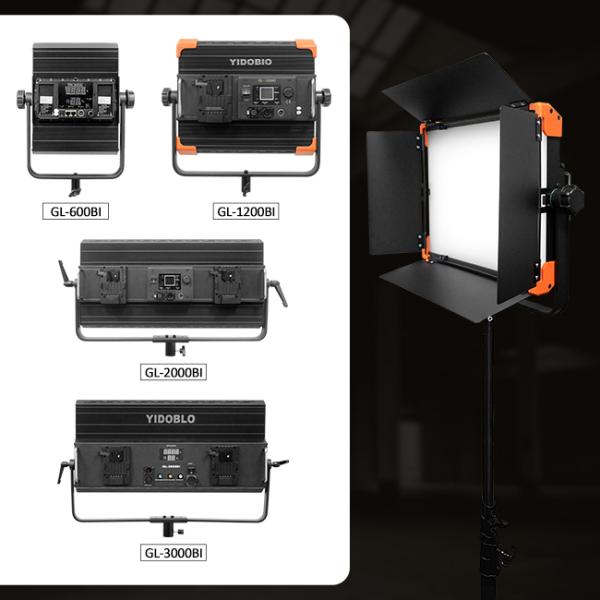 120w Flat Panel Video Light LED Wireless Dmx Studio Accessories 2700-7500k Suitable for Studio Shooting Video Fill Light