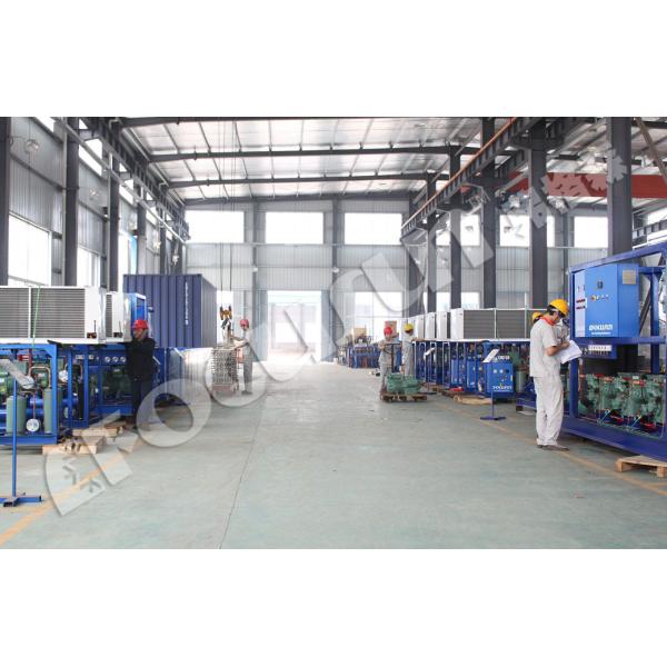 Bitzer Compressor Industrial Ice Making Machine for Easy and Containerized Ice Production
