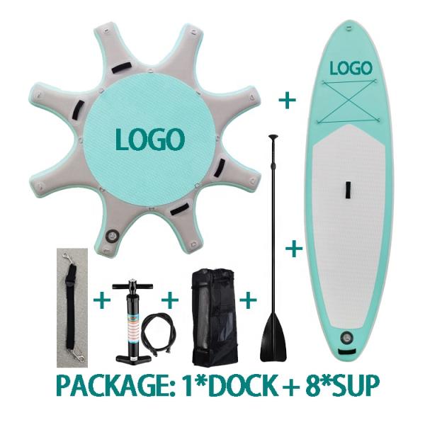 Customized Inflatable SUP Platform Yoga Dock Inflatable SUP Dock