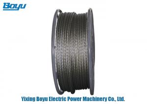 Quality Braided Anti Twist Wire Rope , Flexible Steel Wire Rope With Long Life for sale