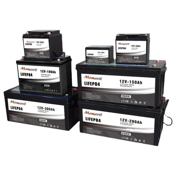 150AH 12V Deep Cycle Rechargeable Battery LiFePO4 Golf Cart RV Battery
