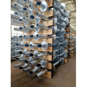Superior Corrosion Resistant Helical Screw Pile Producer Galvanized Helical