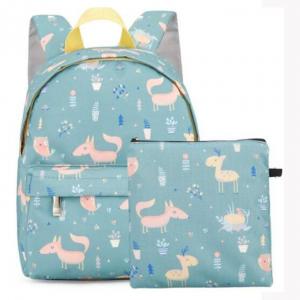 China Kids Lightweight Waterproof School Backpack With Snack Bag on sale