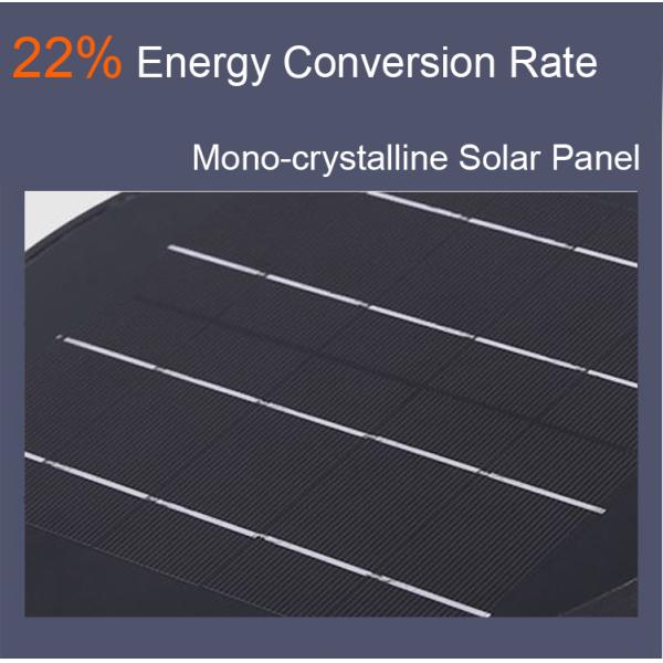 85cm 3.2V Solar Powered Pedestal Lights Square 7000mAH