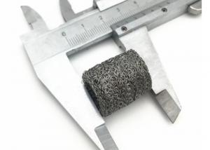 Quality 0.2mm Stainless Steel Compressed Knitted Wire Mesh Abrasion Resistance 1500r/min 110kg for sale