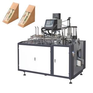 Quality 4KW Paper Food Box Making Machine Easy Operation High Performance for sale