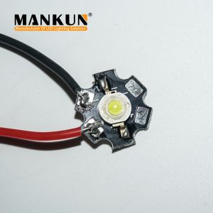 Quality 3W 1W High Power PCB LED Module With 20mm Star Aluminum Base Plate Panel for sale