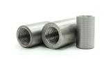 Parallel Thread Mechanical Rebar Connectors , Rebar Splicing Coupler Joint