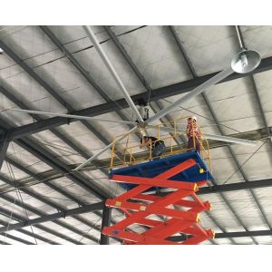 IP55 1.5 kW Huge Industrial Ceiling Fans