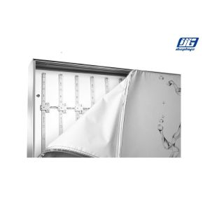 70W Led Backlit Clip Frame Light Box , Frameless Led Lightbox High Brightness