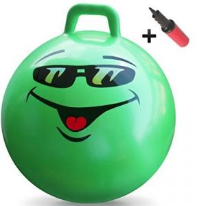 Quality Outdoor Colorful Kids Hopper Ball Sport Inflatable Kids Jumping Hopper Ball for sale