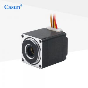 China 1.8 Degree Hollow Shaft NEMA 11 Micro Stepper Motor For Medical Machine Robot Camera on sale