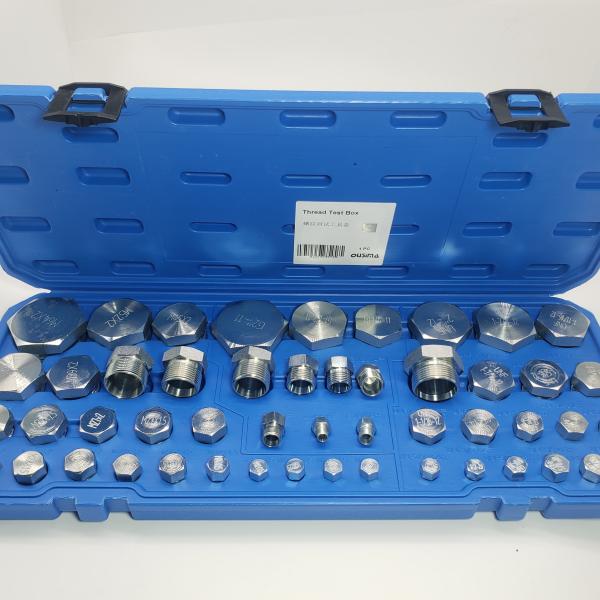 Thread Test Tool Box Hydraulic Oil Pipe Joint Thread Measurement Tool