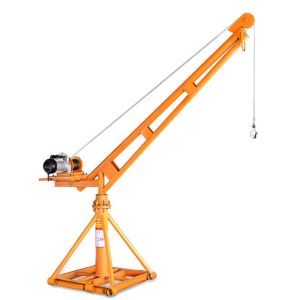 220V Mini Building Material Lifting Machine 360 Degree