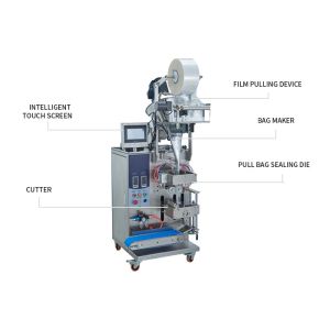 Medicine Fully Automatic Powder Packing Machine 220kg SUS304 1.1kw