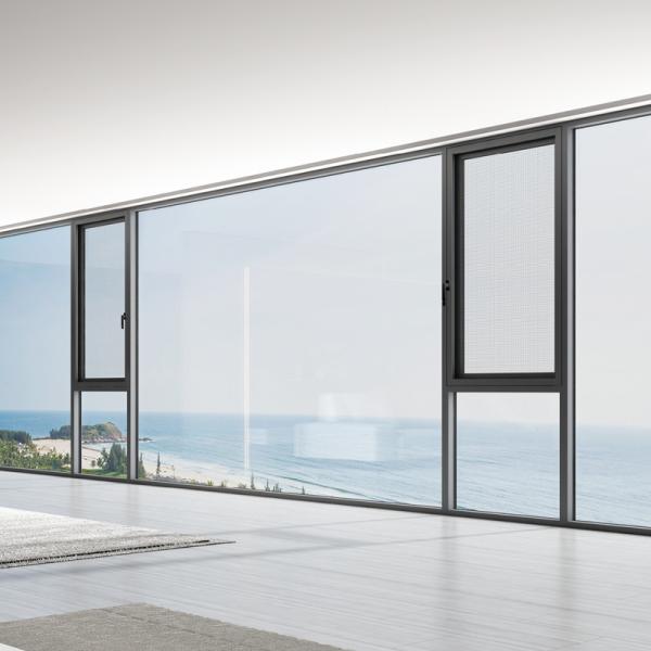 Customized Aluminum Tilt And Turn Windows , Triple Pane Aluminum Windows