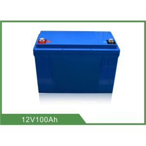12V 100Ah Various Color RV Camper Battery Prismatic For Solar Storage / Forklift