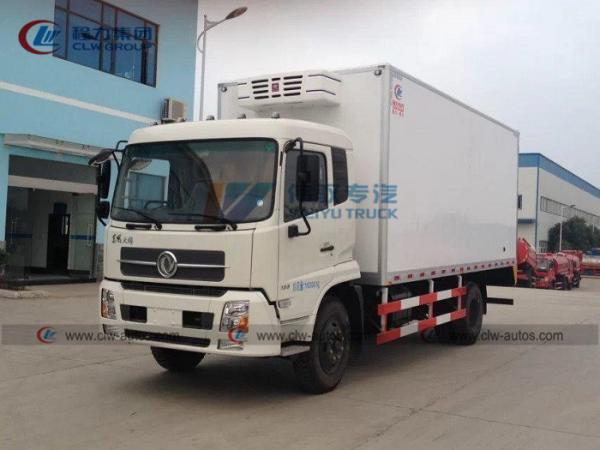 Buy Dongfeng 4X2 Refrigerated Cargo Truck For Seafood at wholesale prices