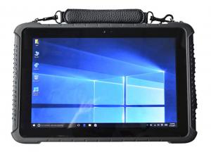 Quality 8000mAh BT4.0 Rugged Tablet Pc Intel Z8350 Windows 10 Pro GPS NFC PCAP for sale