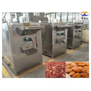 High Capacity Nut Roasting Machine Drum Roaster For Snack Food Industry