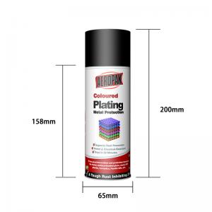 China Coloured Zinc Metal Protection Spray Paint flexibility easy operation on sale