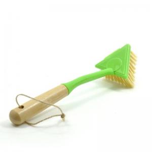 Quality Long Handle Pan Wood PP Pot Cleaning Brush For Kitchen Remove Cleaning for sale
