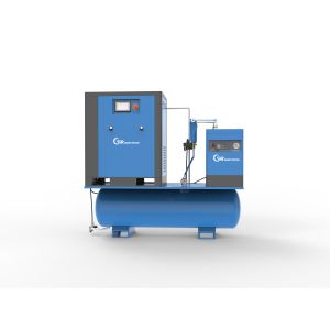 Tank-mounted Innovative And Durable VSD Screw Compressor For Laser