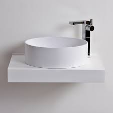 Europe Desgin Indoor Counter Top Basin / White Round Wash Basin